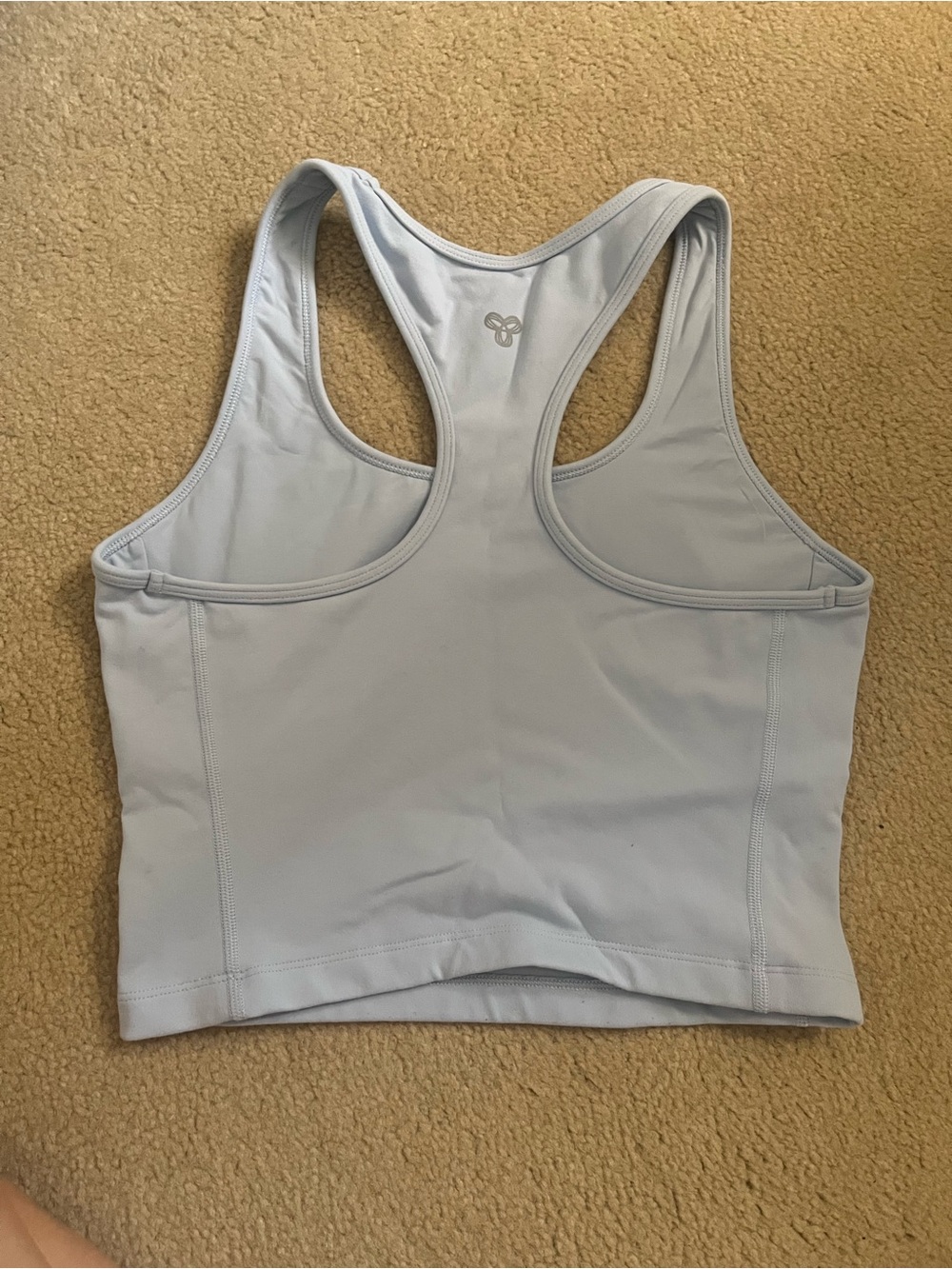 TNA Light Blue Racerback Muscle Tee - Picture 2 of 2